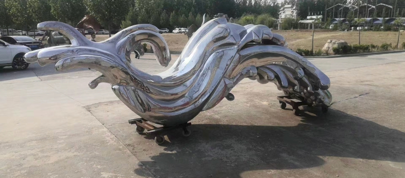 outdoor steel sculptures